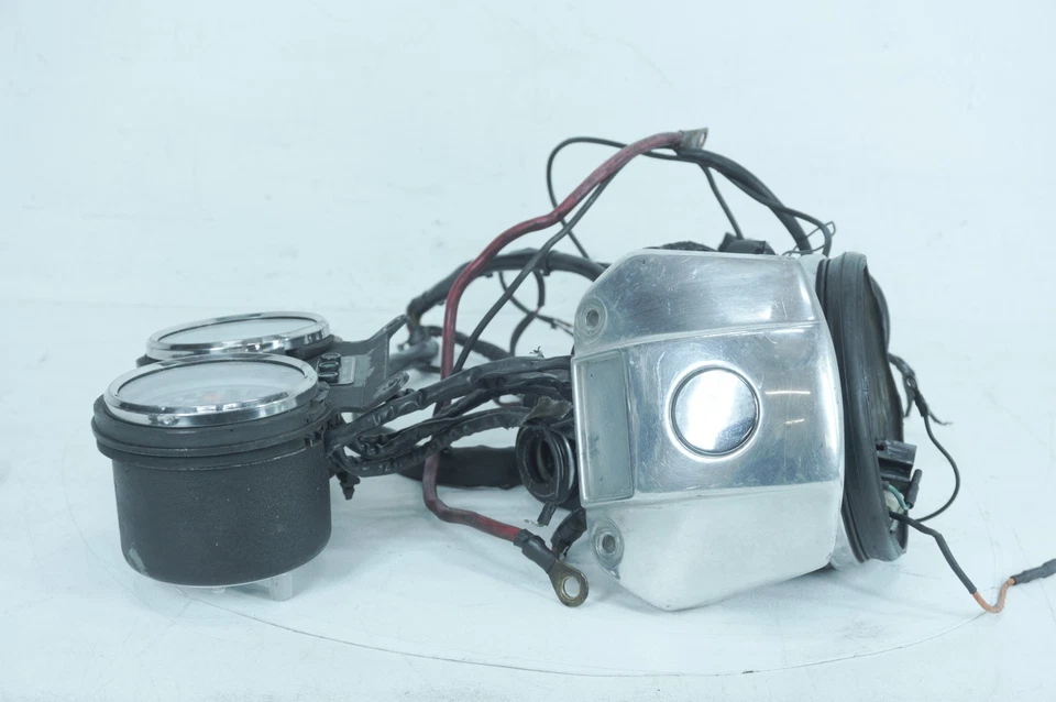 86 Harley Sportster 1100 Liberty Speedo Tacho Speedometer Tachometer Gauge 17K - Image 2 of 4