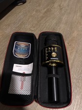 TWO Karaoke microphones brand new with case, Bluetooth.