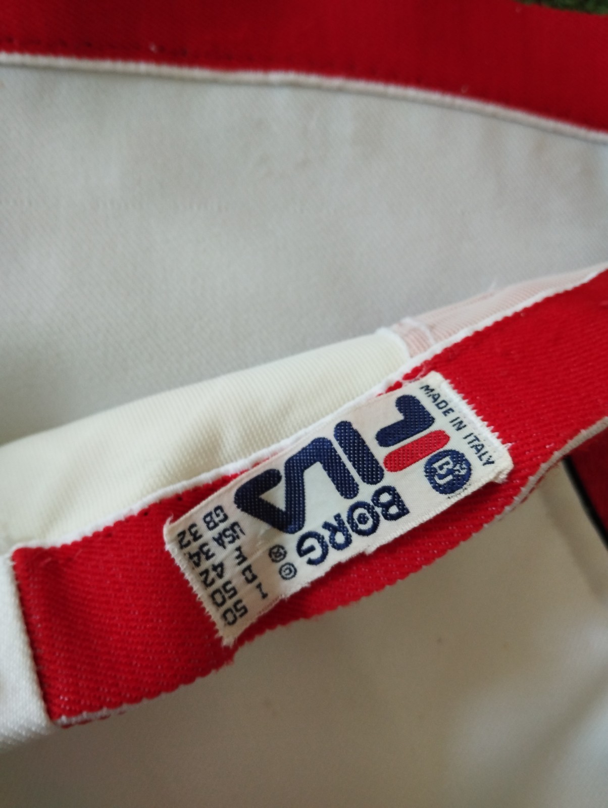 Fila bj Borg short tennis vintage pantaloncini pants tennista tg.50