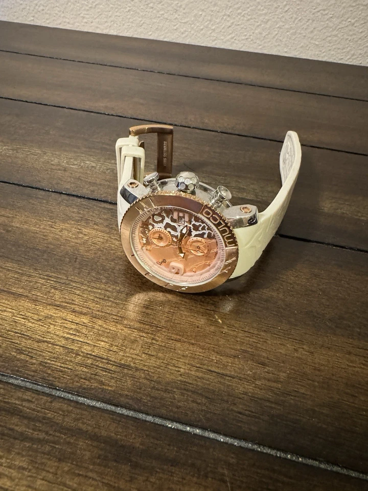 Reloj Mulco MW5-2496-023 Lush Tiger Cronógrafo Movimiento Suizo Foto 2 de 3