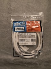 Tripp Lite Heavy Duty Power Cords 15A 14 AWG C14 to C13 White 6' 7 Left