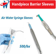 Dental Air Water Syringe Sleeves, Low Speed, Scaler, High Speed Handpiece 500/Bx
