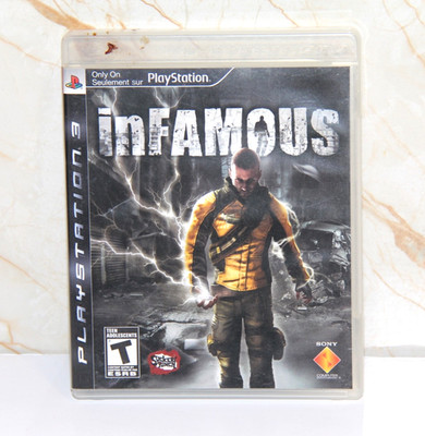 Infamous (Sony PlayStation 3, PS3) Complete CIB Tested