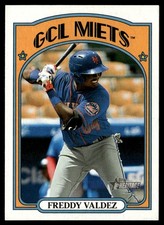 2021 Topps Heritage Minor League Freddy Valdez GCL Mets #173