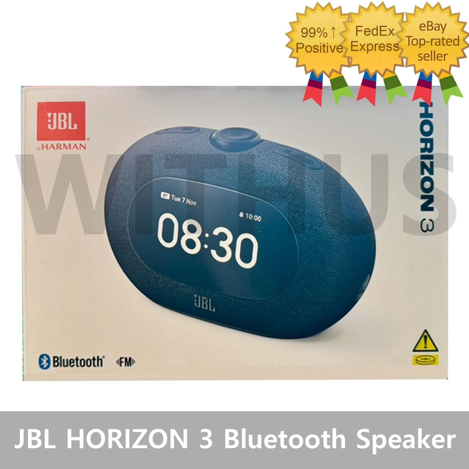 【ほぼ新品】JBL HORIZON 3 JBL Horizon 3 | Bluetooth® clock radio speaker with DAB/DAB+/FM