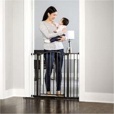 35-Inch Home Accents Super Wide Walk Through Baby Gate
