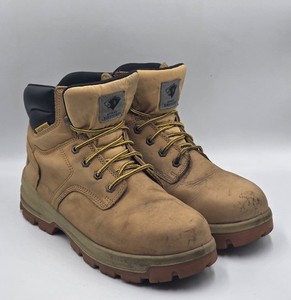 Herman Survivors Grizzly Steel Toe Work Boots Mens 9.5W Waterproof Leather Safet Herman Survivors Professional Men main image 2