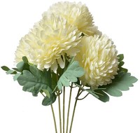 Clayre & Eef 6PL0362W Deko Zweig Blumen Weiß 22X14X43 Cm