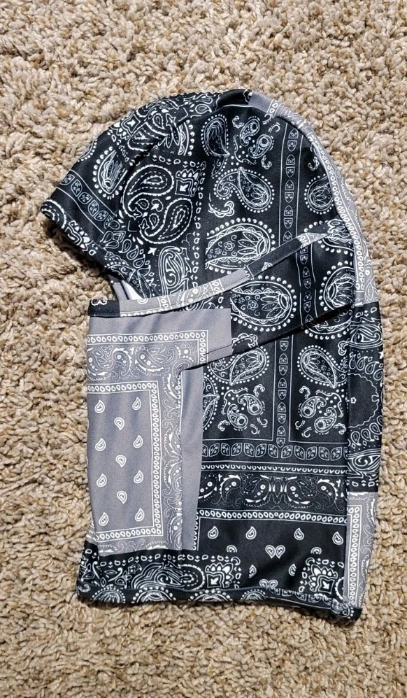 Paisley Print Balaclava