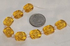L993 12mm pressed glass rectangle beads. will combine to save on shipping 