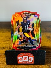 2020 Select Prizm Maroon Die Cut #170 Chase Claypool RC Steelers AX