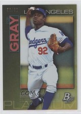 2020 Bowman Platinum Wal-Mart Top Prospects Gold 36/50 Josiah Gray #TOP-93 a6x