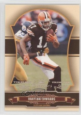 2007 Donruss Classics Timeless Tributes Bronze 12/100 Braylon Edwards #25 0b5