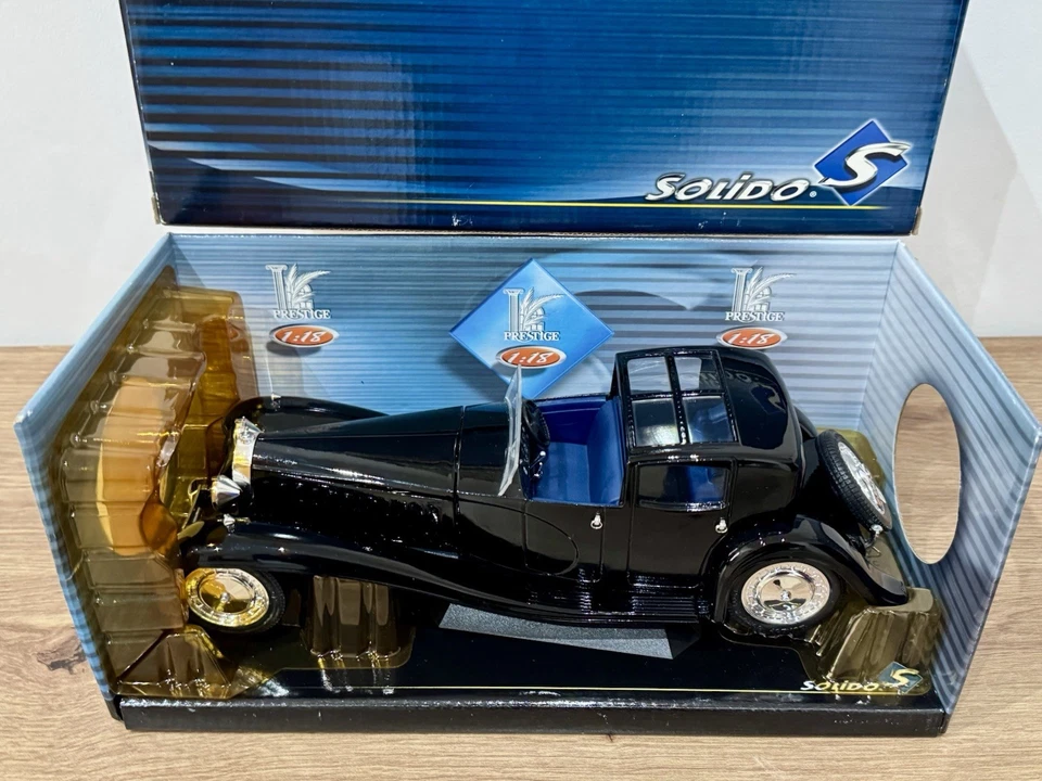 BUGATTI ROYALE TYPE 41 SOLIDO 1/18 con BOX RARE CHRISTMAS GIFT 🎄 - Immagine 2 di 4