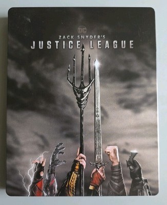 Zack Snyder's - Justice League - 4K ULTRA HD + Blu ray - Steel book