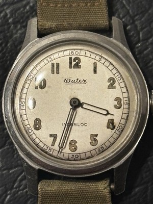Watex 1942 WW 2 17j Officer Or Medical Issue High Grade A D Obrecht Movement