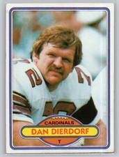 1980 TOPPS #316 DAN DIERDORF ST. LOUIS CARDINALS