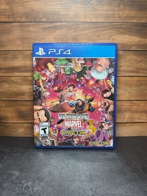 Capcom Ultimate Marvel vs Capcom 3 PS4 Game Complete with Manual