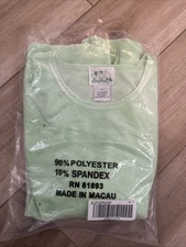 Quacker Factory Women's sz 1X Lime Green Rhinestone Sparkle Top Velour Short Slv