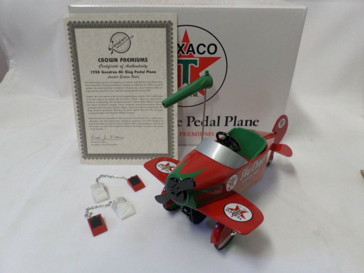 Limited Ed Texaco Sky Chief DieCast Metal 1940 Air King Pedal