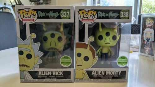 Funko Alien Cartoon & TV Character Action Figures