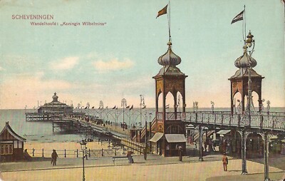 Scheveningen, NETHERLANDS - Wandelhoofd Koningin Wilhelmina