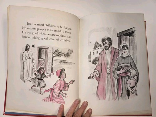 The Rand McNally Book of Favorite Stories of Jesus - Vintage - 1981 - Hardcover - Picture 8 of 23
