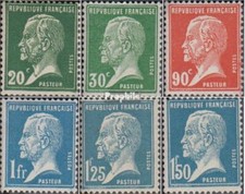 France 192-197 neuf 1925 pasteur