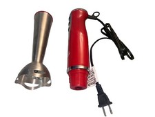 Ginny’s Hand Mixer Blender 3-Speed Red Corded