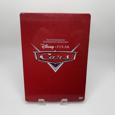 Disney s Pixar Cars DVD Single Disc SteelBook 2006 Widescreen (Pre-Owned) Tested