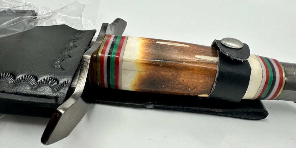 Frost Cutlery Ultimate Steel Warrior 17 inch Bowie Bone Handle 17-952SC - Image 3 of 4