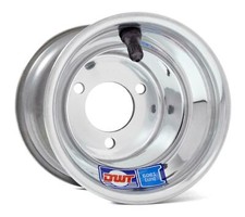 Llantas delanteras o traseras de aluminio pulido DWT 8" 8x7 Suzuki LT80 LTZ90