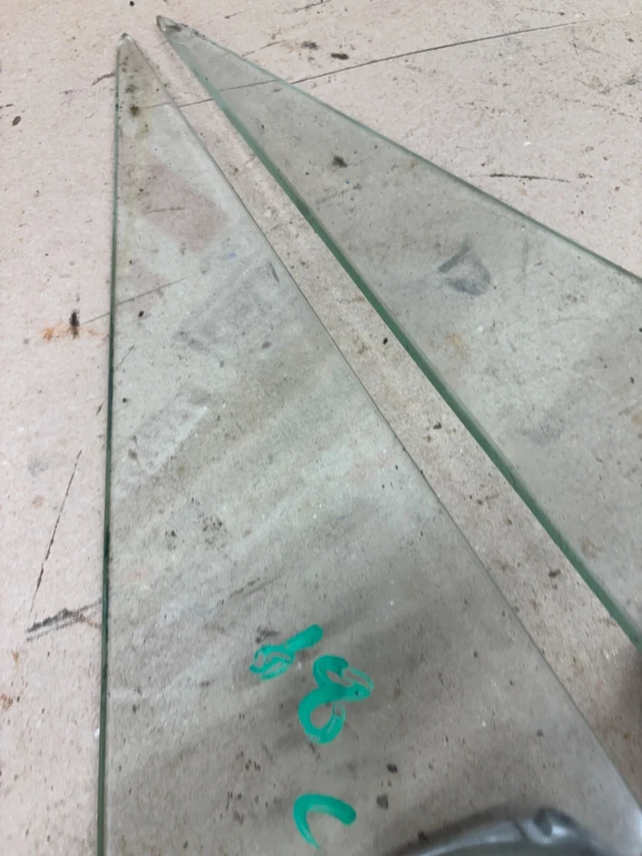 1967 1972 1971 C10 C20 C30 K10 Chevrolet diestro puerta izquierda ventilación ala ventana cristal conjunto p Foto 4 de 4