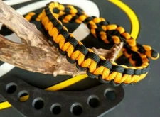 Archery gold & black bling sling bow wrist strap FREE SHIPPING Mathews gold