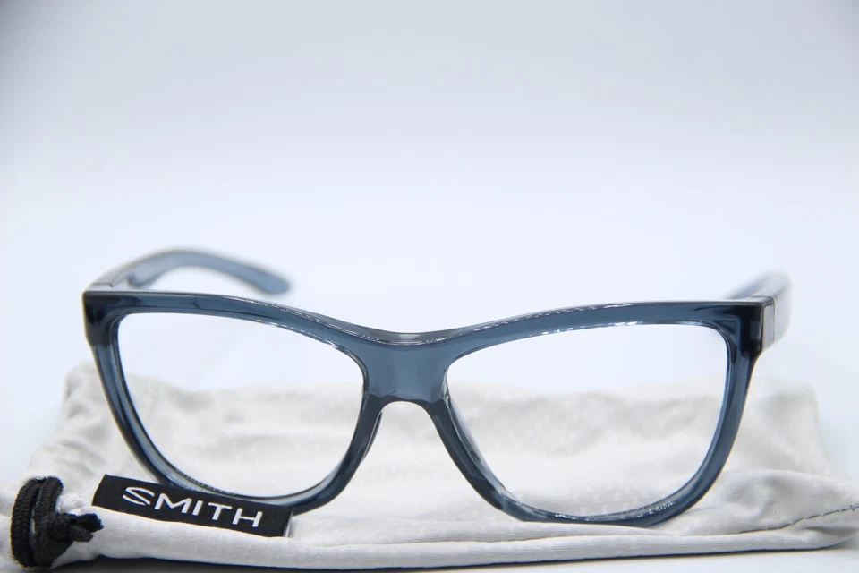 NUEVAS GAFAS SMITH ECLIPSESAM 0OXZ CRISTAL AZUL MEDITERRÁNEO CON ESTUCHE 59-14 Foto 2 de 4