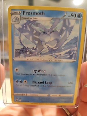 Pokemon TCG Frosmoth PACK FRESH Fusion Strike 085/264 Regular Uncommon