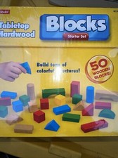 Lakeshore Starter Set 50 Wooden Blocks NEW