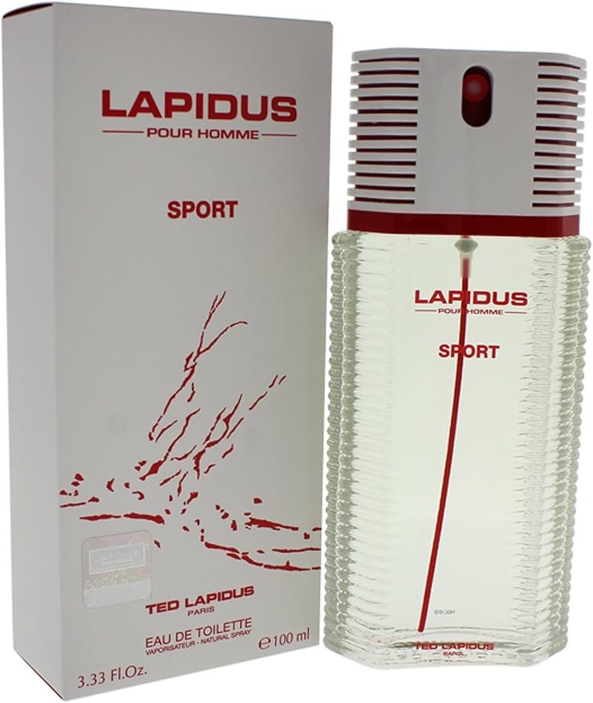 Lapidus pour Homme Sport eau de toilette homme 100ml vaporisateur spray