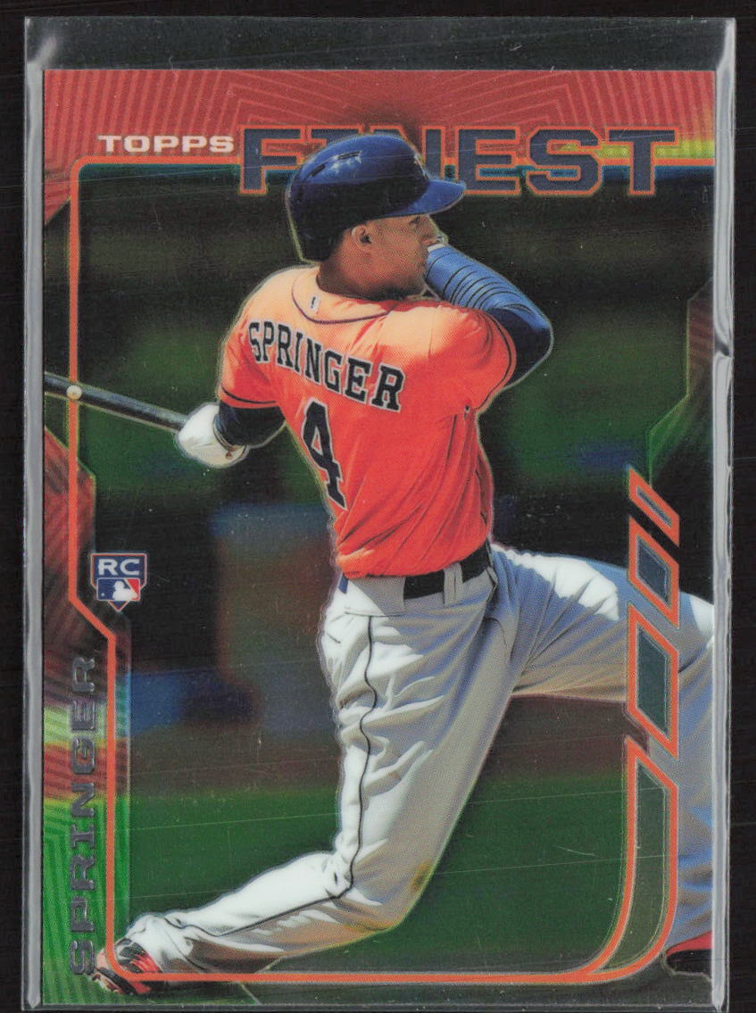 2014 Topps Finest #39 George Springer RC