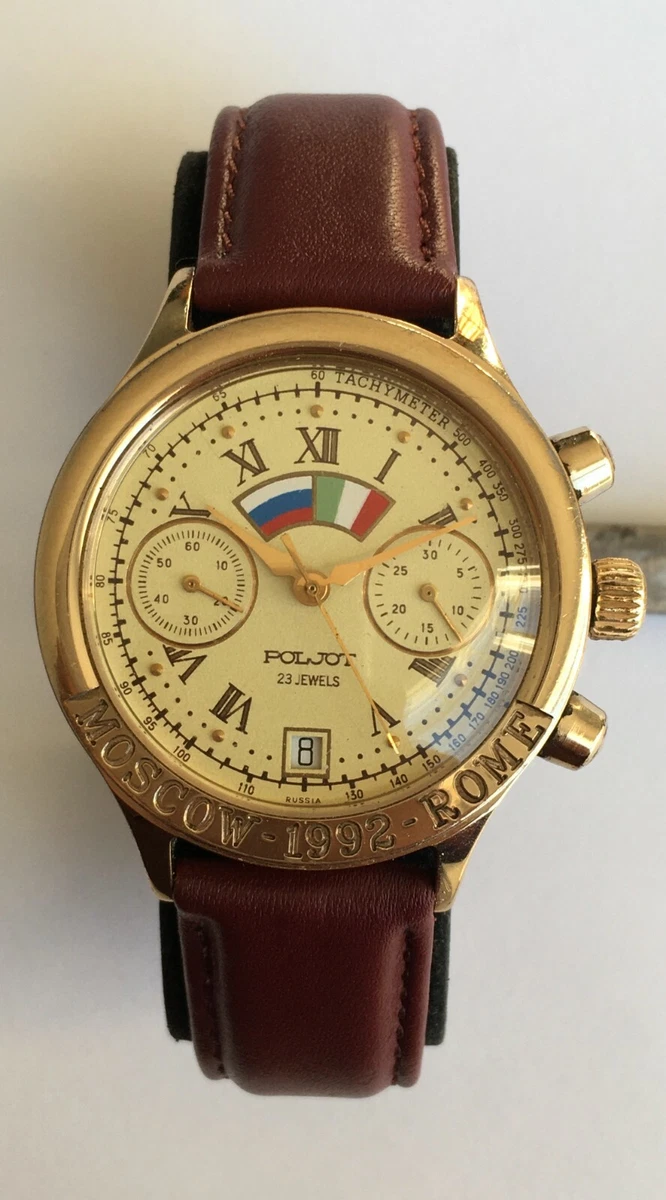Poljot chronograph 23 jewels tachymeter sales