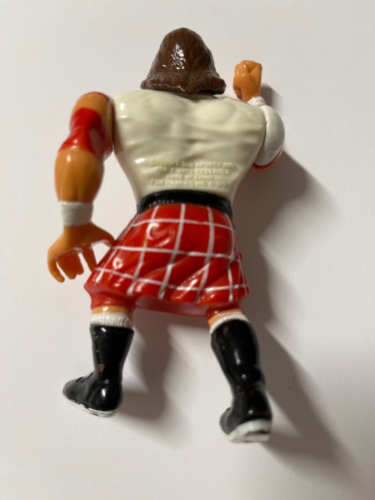 WWF Hasbro Wrestling Figures Lot x 5 WWE - Warrior, Piper Rude,Earthquake Beefer - Picture 3 of 12