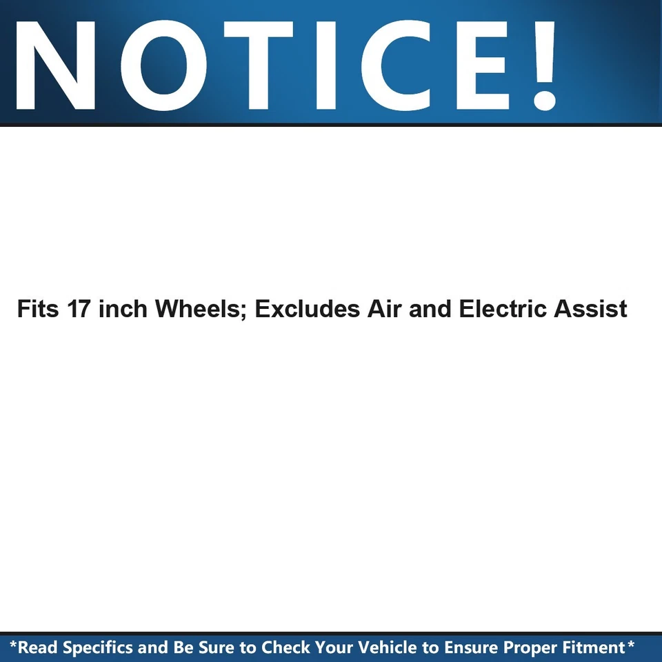 Puntal trasero con resorte helicoidal + barra estabilizadora para Buick LaCrosse Chevy Impala Grand Prix Foto 2 de 4