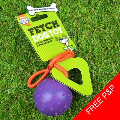 good boy ball on a rope