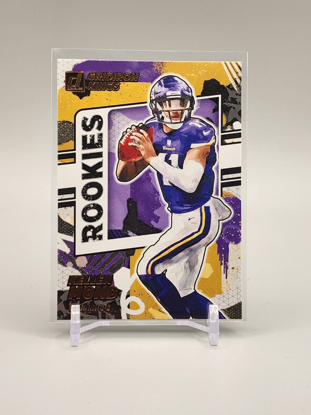 Kellen Mond 2021 Donruss #RGK-KMO Rookie Gridiron Kings Insert