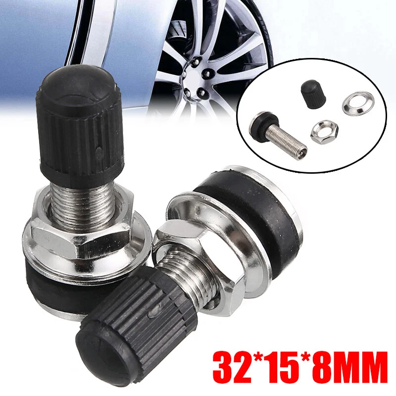 2x Tyre Valve Bolt In Stem To Fit Any Kinds Of Cars Motorcycles Bicycle - Image 2 of 4