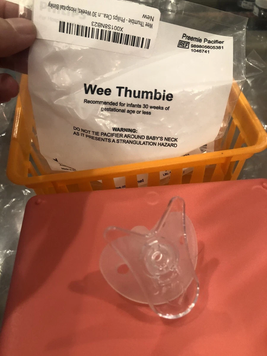 Wee thumbie hotsell preemie pacifier