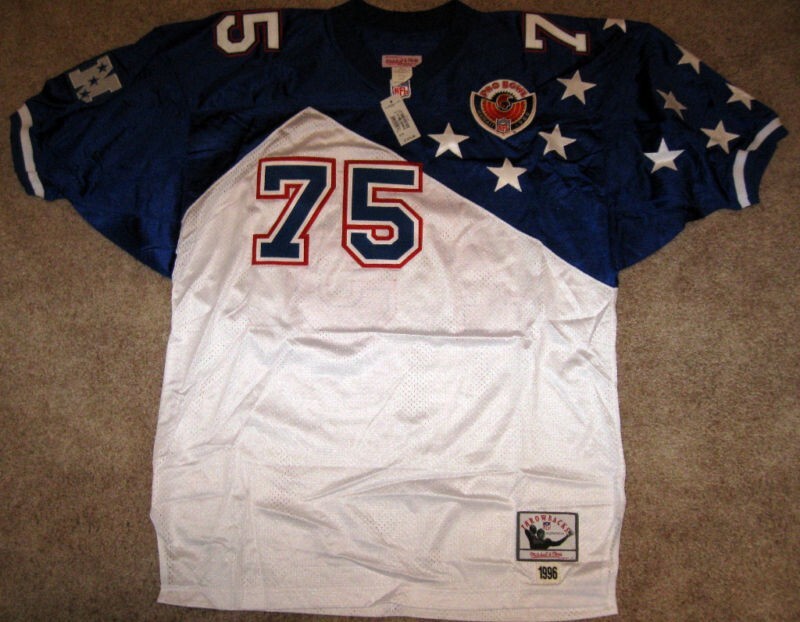 Lomas Brown Detroit Lions Authentic 1996 Pro Bowl Mitchell & Ness