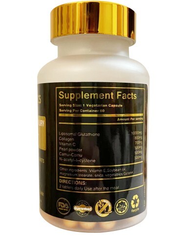 glutathione 10000 mg Glutathione 750 mg 10‑Pack – Aurora Nutrascience main image 1
