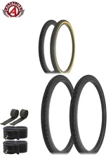 ALTALINE BICYCLE WIRE BEAD DURABLE TIRE 26 x 1.75 CORDOBA SEMI-SLICK 6pc SET.