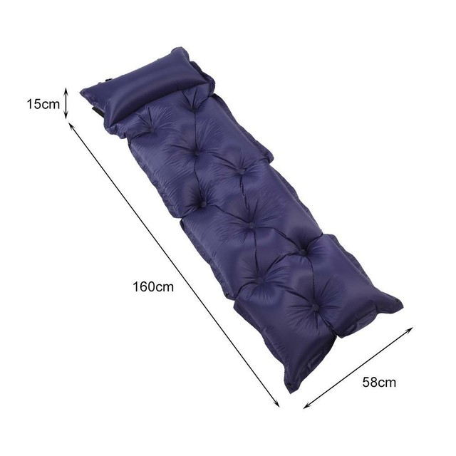 black wolf sleeping mat